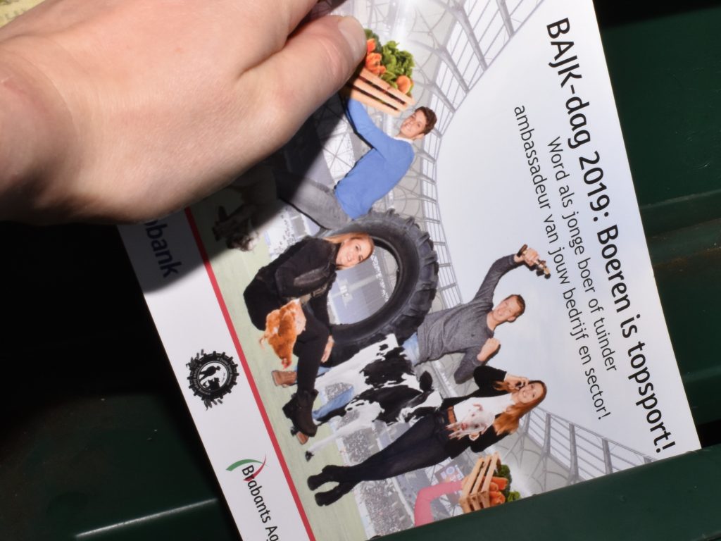 BAJK dag uitnodiging in de bus