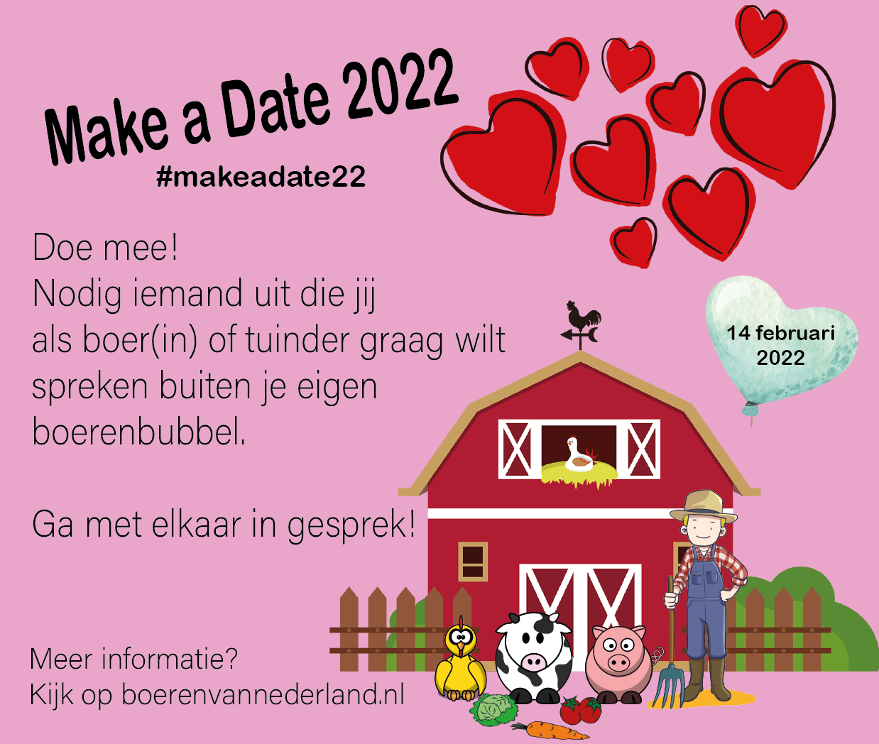 Make a date 2022 – met sectoren Make a date 2022 - met sectoren