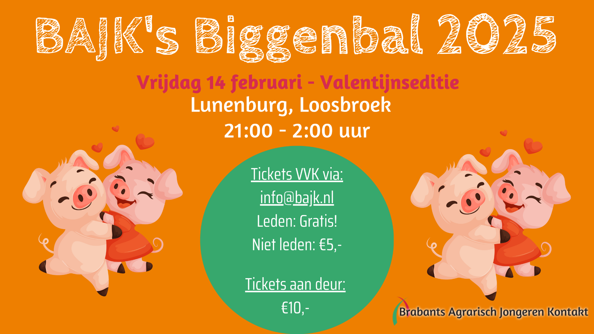 uitnodiging BAJK Biggenbal 2025 uitnodiging BAJK Biggenbal 2025